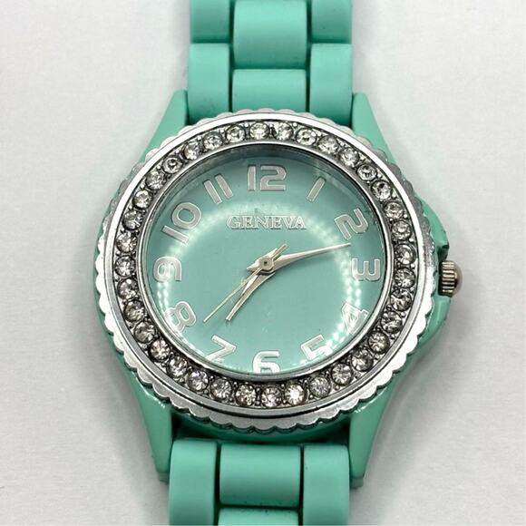 Turquoise Crystal Watch - Picture 2 of 4